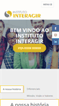 Mobile Screenshot of institutointeragir.com.br
